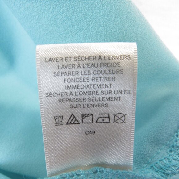 Van Heusen Blouse Women's Size X Large V Neck 3/4 Sleeve - Picture 5 of 6